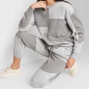 Patchwork lounge set